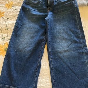 Madewell wide-leg crop jeans.  New with tag.  W Size 29